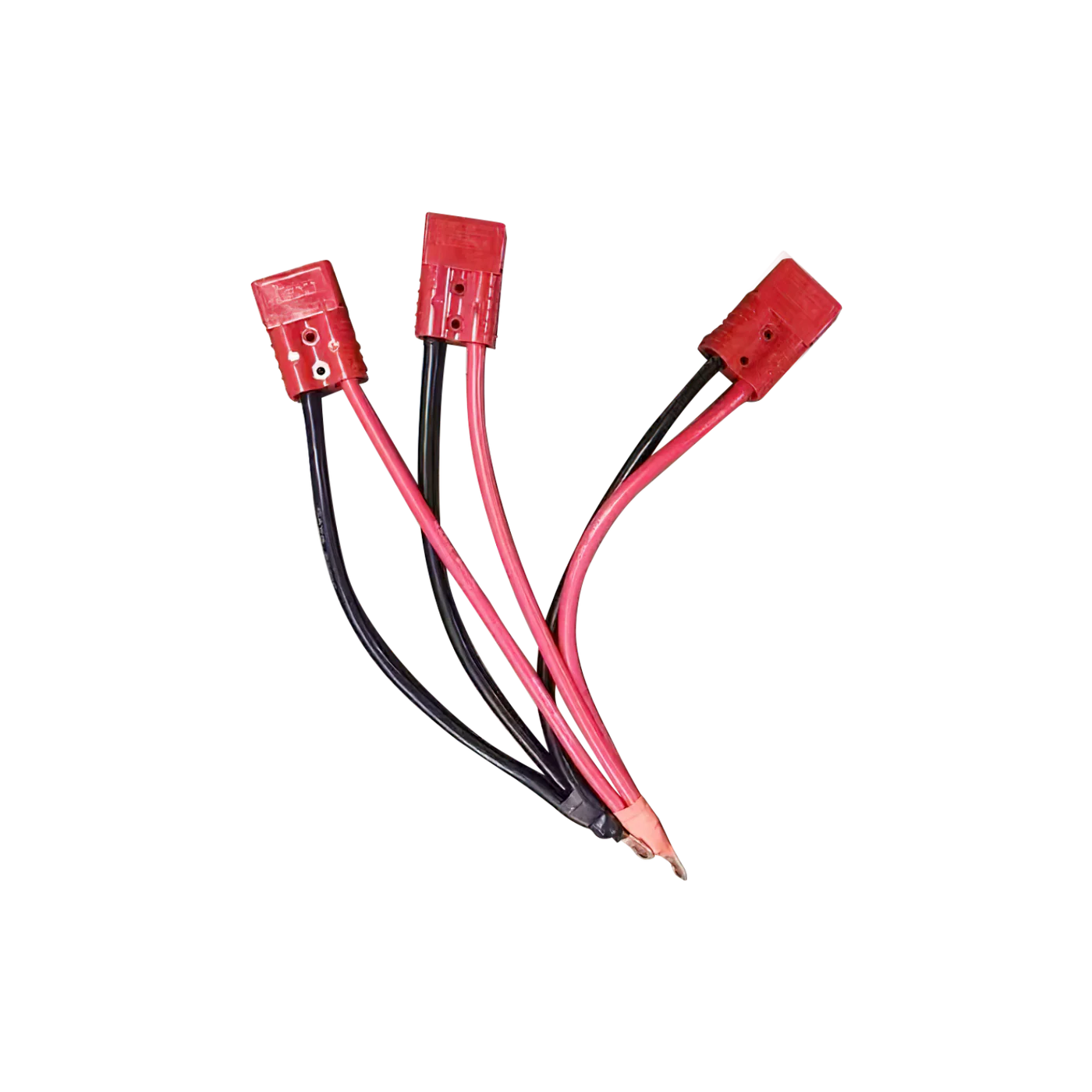 COMVOLT multi-branch Anderson cable harness — one-to-three splitter