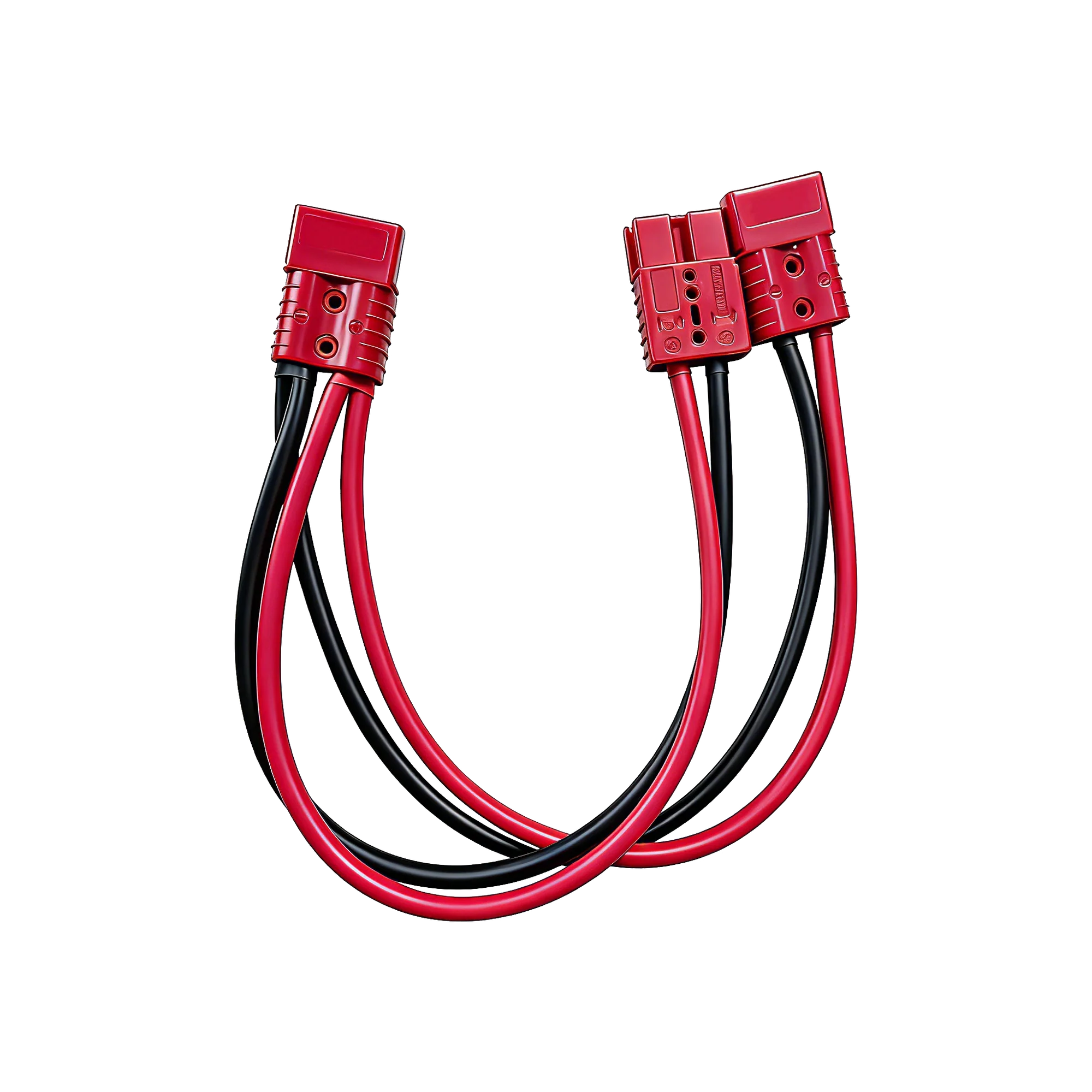 COMVOLT Anderson SB175 red and black Y-cable parallel wiring harness