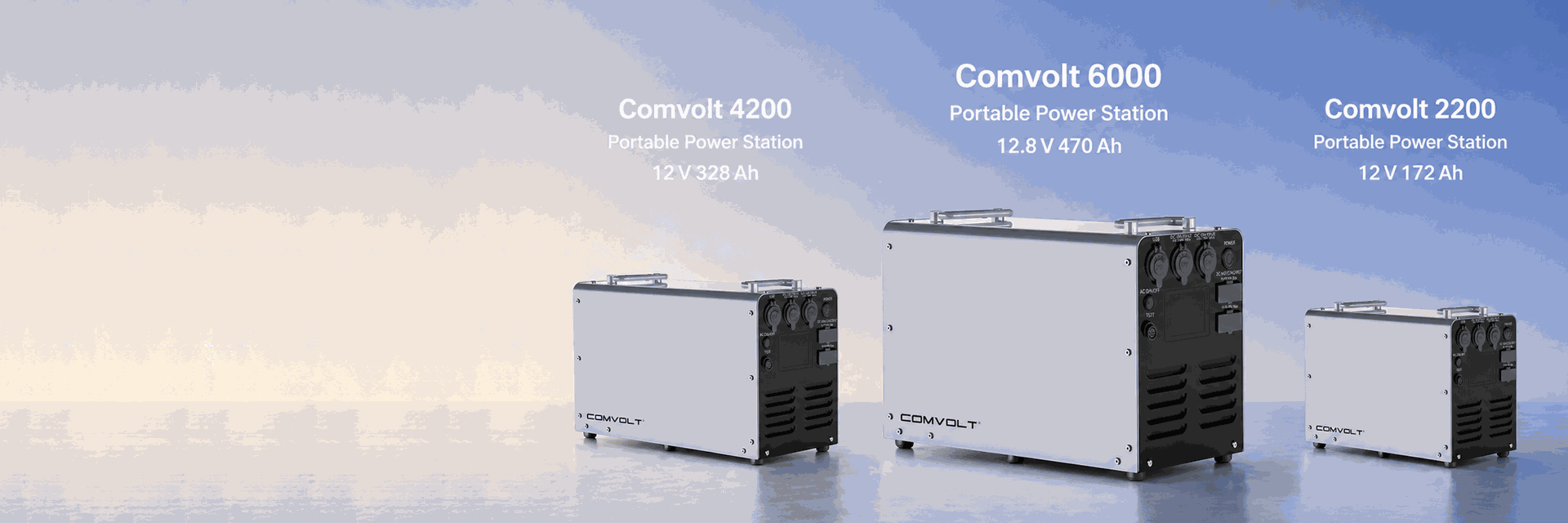 LITHPOWER lineup — power stations and home backup