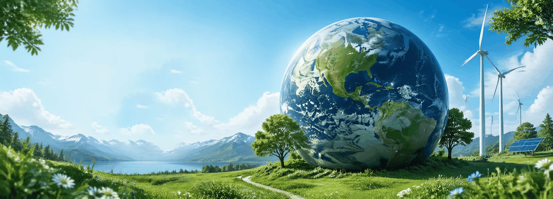 Earth Day — clean power for a greener home